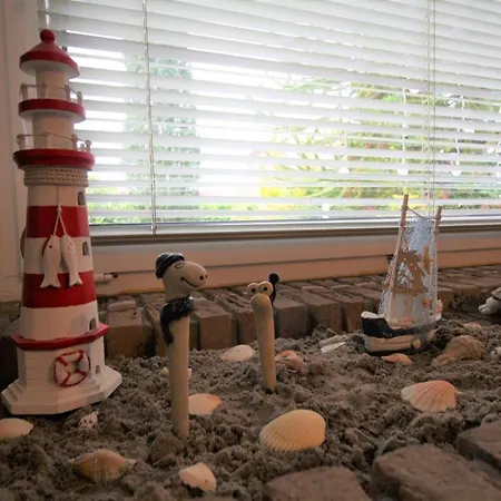 펜션 Ostfreesenhuus Vier Pfoten 마리엔해프